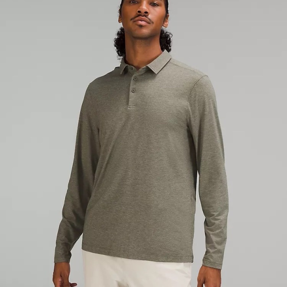 NWT Lululemon Evolution Long Sleeve Polo Mens